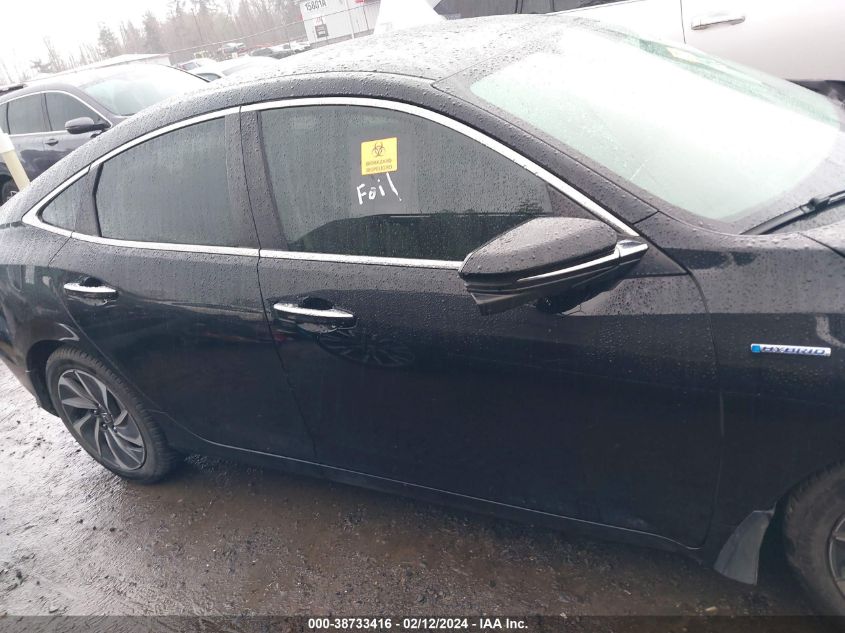 2019 Honda Insight Touring VIN: 19XZE4F97KE000108 Lot: 38733416