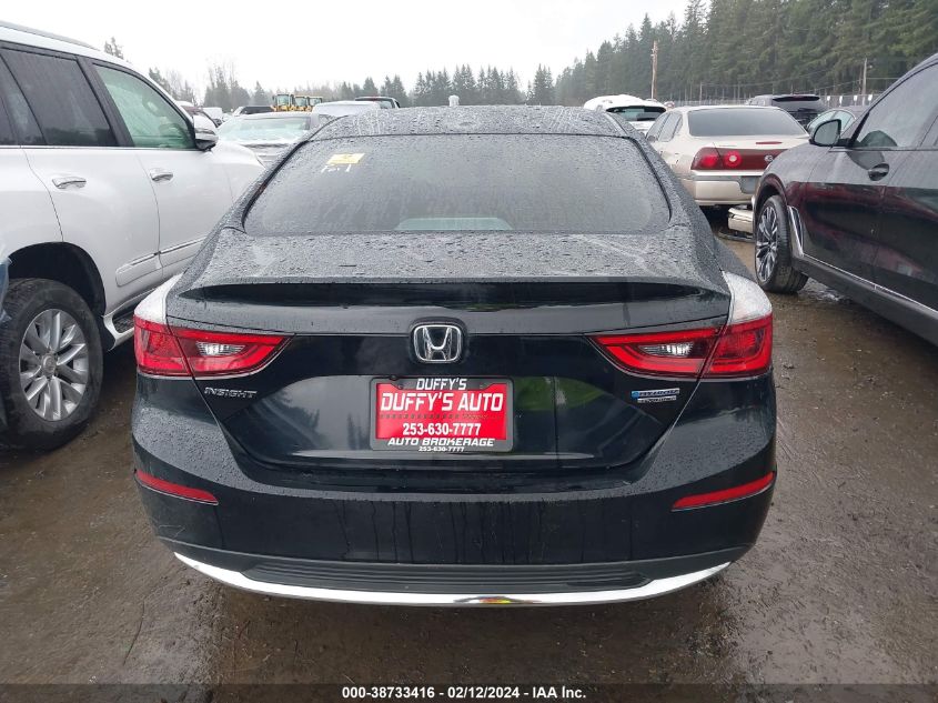 2019 Honda Insight Touring VIN: 19XZE4F97KE000108 Lot: 38733416