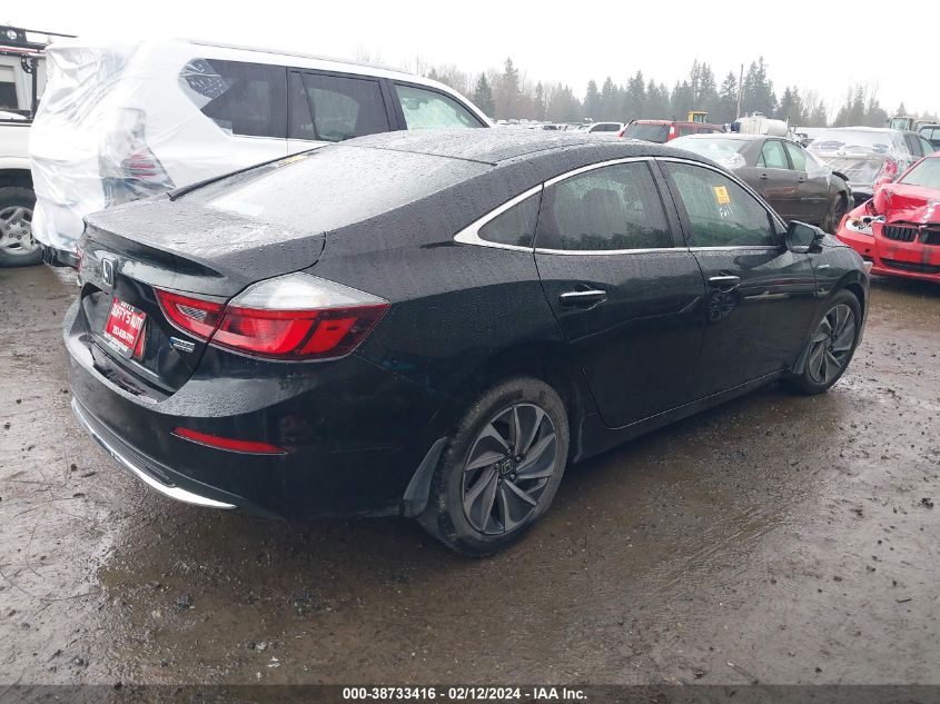 2019 Honda Insight Touring VIN: 19XZE4F97KE000108 Lot: 38733416