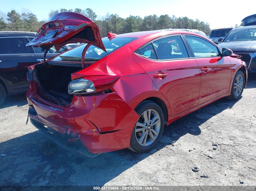 VIN 5NPD84LF4JH253649 2018 HYUNDAI ELANTRA SEL/VALUE/LIMITED