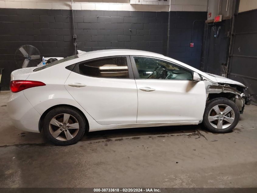 2013 Hyundai Elantra Gls VIN: 5NPDH4AE6DH198815 Lot: 39110867