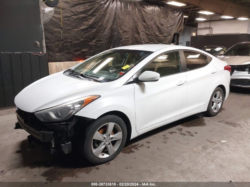 2013 Hyundai Elantra Gls VIN: 5NPDH4AE6DH198815 Lot: 39110867