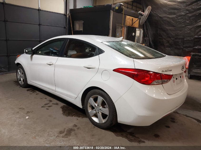 2013 Hyundai Elantra Gls VIN: 5NPDH4AE6DH198815 Lot: 39110867