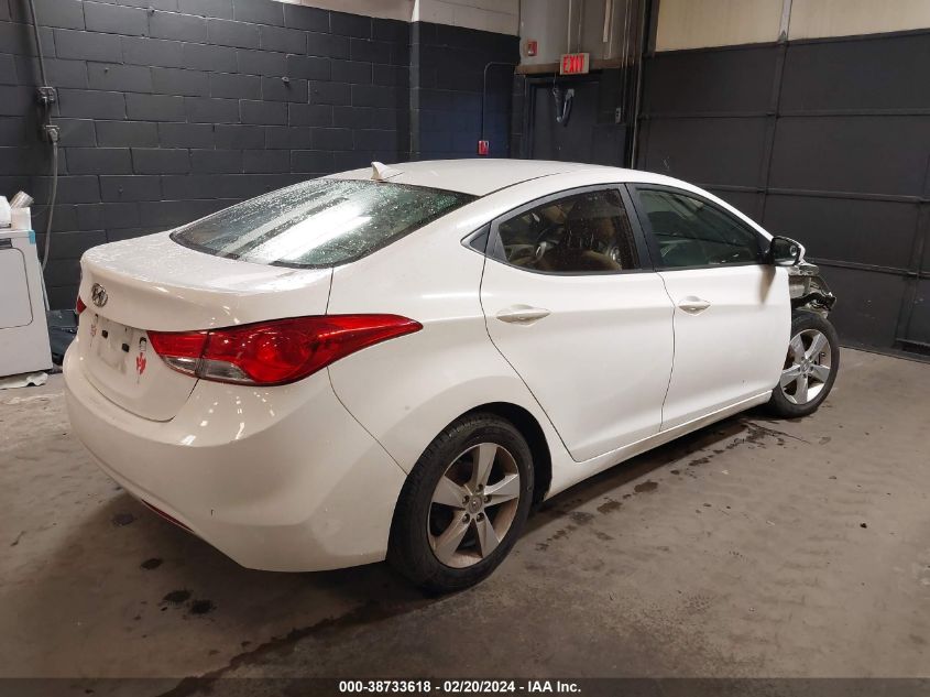 2013 Hyundai Elantra Gls VIN: 5NPDH4AE6DH198815 Lot: 39110867