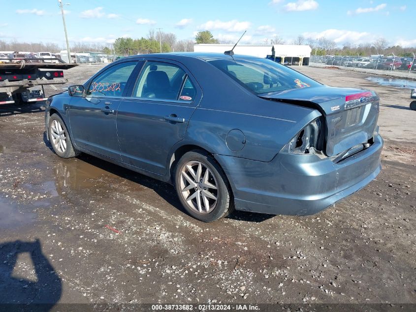 2012 Ford Fusion Sel VIN: 3FAHP0JA0CR347490 Lot: 38733682