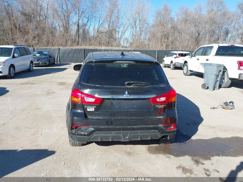 2018 Mitsubishi Outlander Sport 2.0 Es/2.0 Le VIN: JA4AR3AU5JU020388 Lot: 38733752