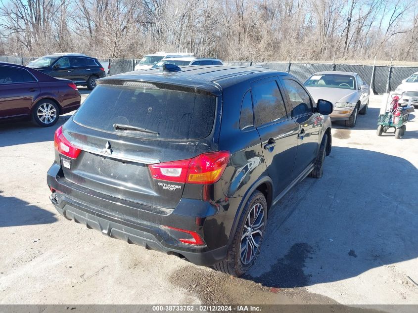 2018 Mitsubishi Outlander Sport 2.0 Es/2.0 Le VIN: JA4AR3AU5JU020388 Lot: 38733752