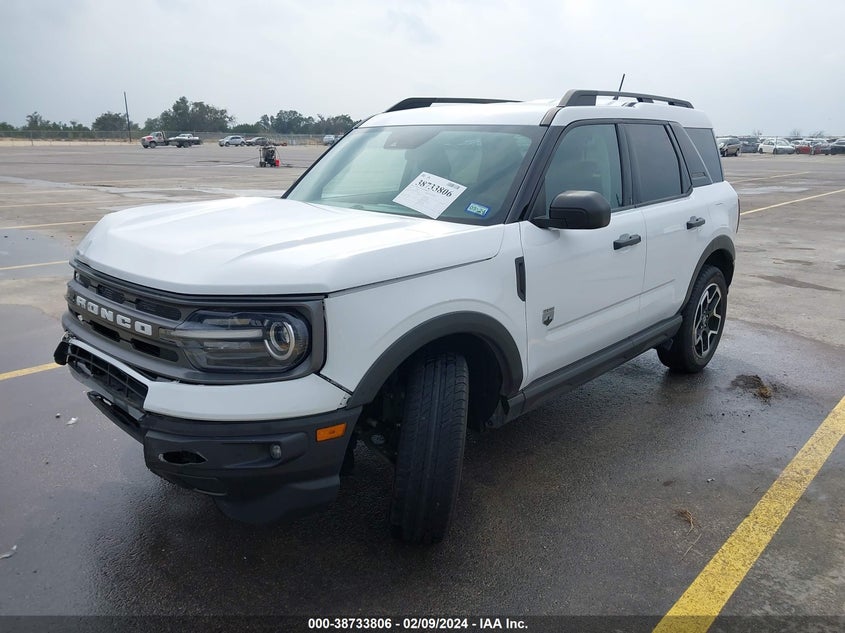 2021 FORD BRONCO SPORT BIG BEND - 3FMCR9B63MRA79481