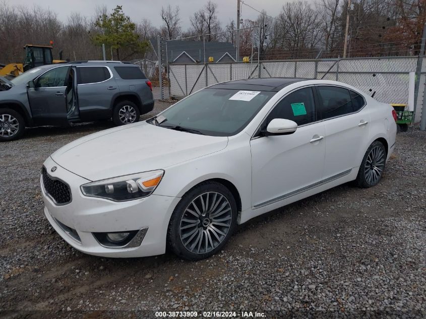 2014 KIA CADENZA PREMIUM KNALN4D72E5133637