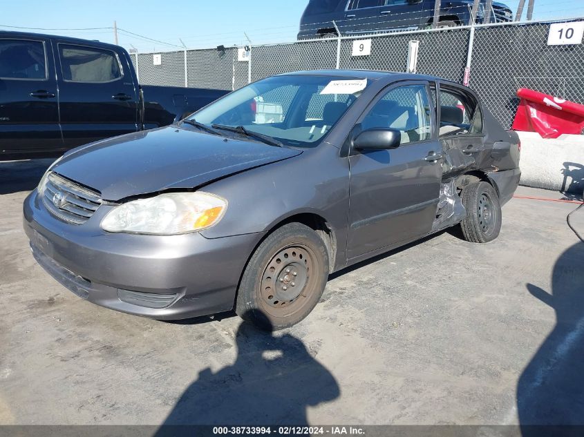 2004 Toyota Corolla Ce VIN: 1NXBR32E84Z246510 Lot: 38733994