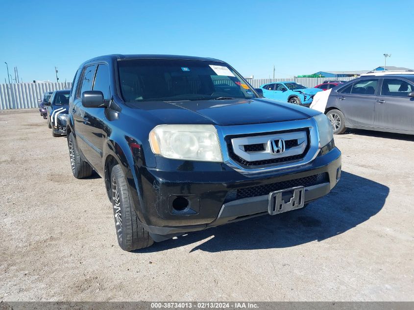 5FNYF3H26BB001599 2011 Honda Pilot Lx