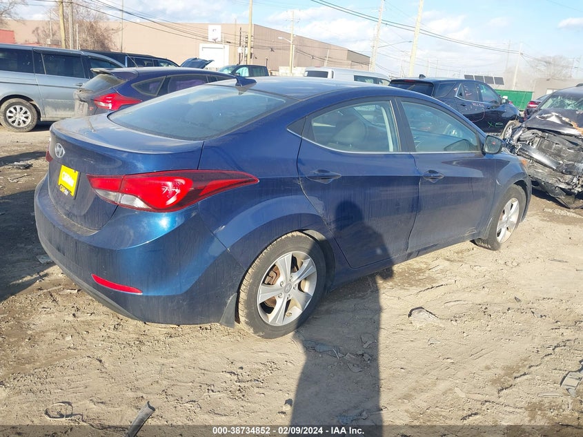 2016 HYUNDAI ELANTRA VALUE EDITION - 5NPDH4AE1GH685764