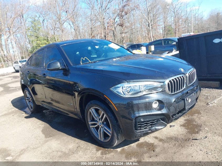 VIN 5UXKU6C57J0Z66630 2018 BMW X6, Xdrive50I no.1