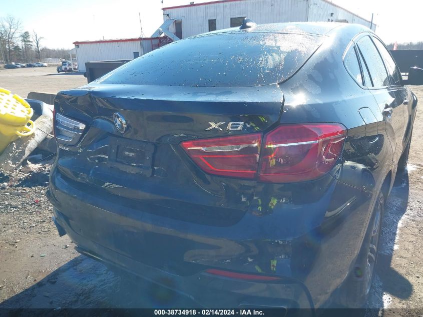 VIN 5UXKU6C57J0Z66630 2018 BMW X6, Xdrive50I no.6