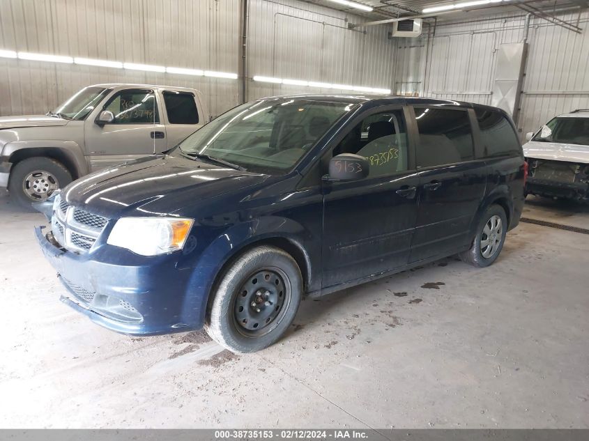 2013 Dodge Grand Caravan Se VIN: 2C4RDGBG0DR723678 Lot: 38735153