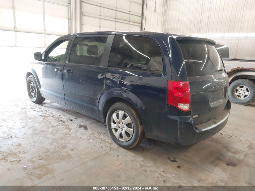 2013 Dodge Grand Caravan Se VIN: 2C4RDGBG0DR723678 Lot: 38735153