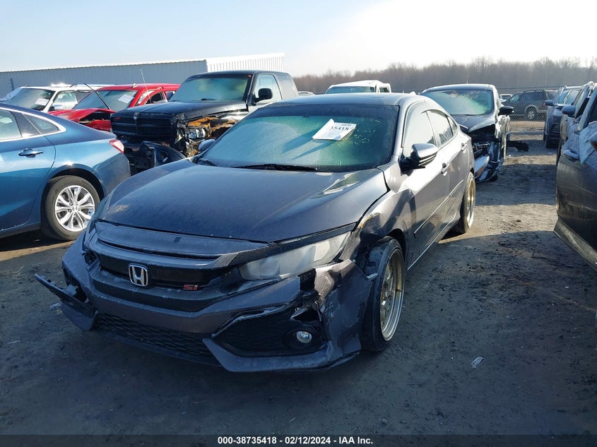 2019 HONDA CIVIC SI VIN: 2HGFC1E59KH703592