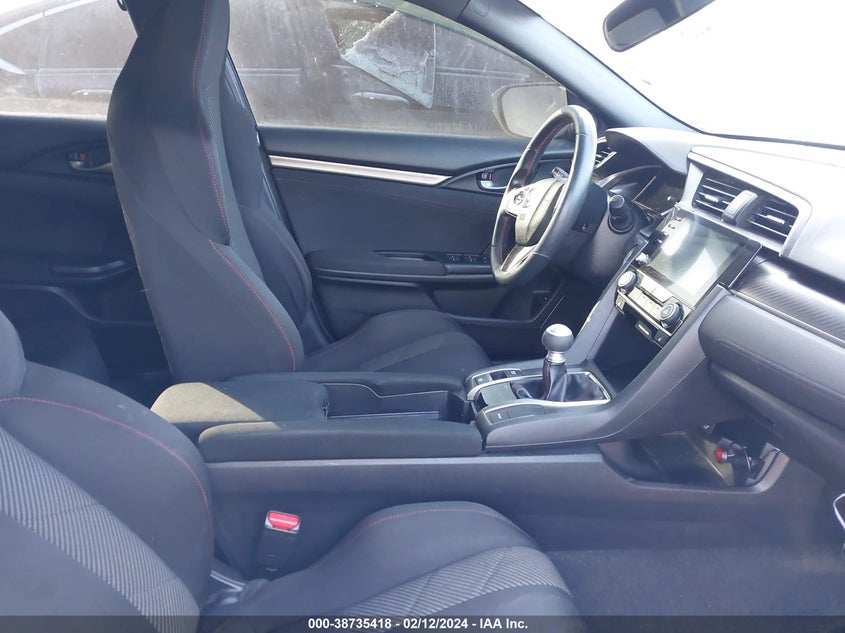 2019 HONDA CIVIC SI VIN: 2HGFC1E59KH703592