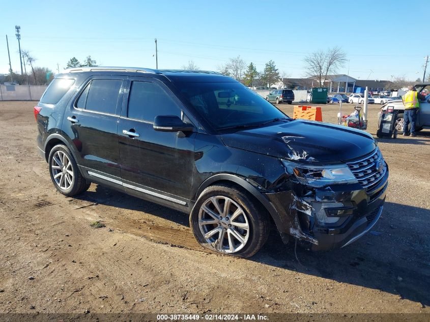 1FM5K7F85GGD15105 2016 Ford Explorer Limited