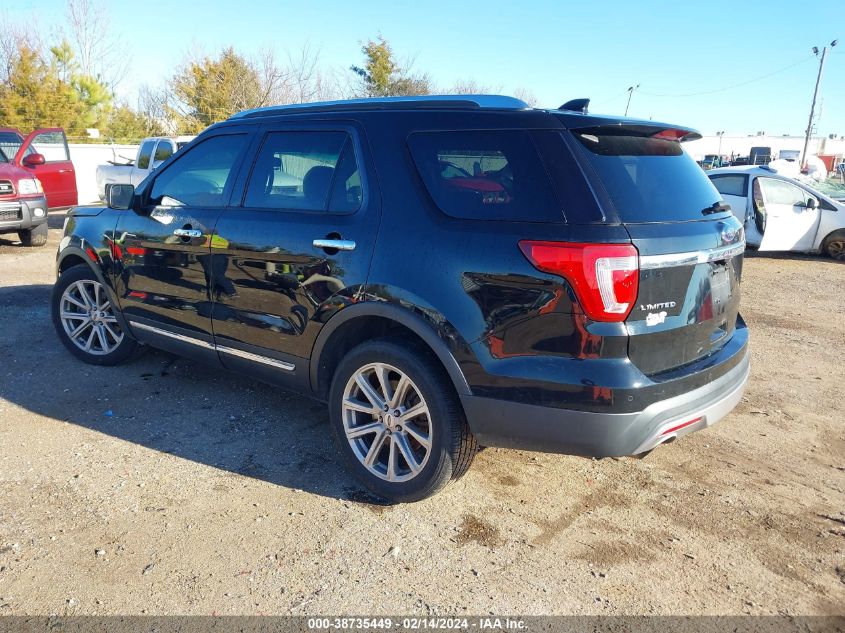 1FM5K7F85GGD15105 2016 Ford Explorer Limited