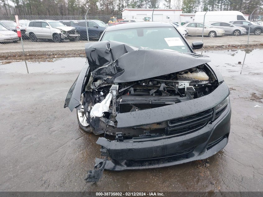 VIN 2C3CDXBG2NH104968 2022 DODGE CHARGER SXT RWD