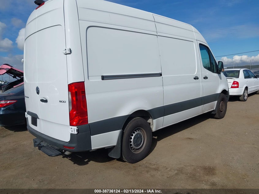 2022 MERCEDES-BENZ SPRINTER 1500 STANDARD ROOF I4 - W1Y70BGY1NT089892