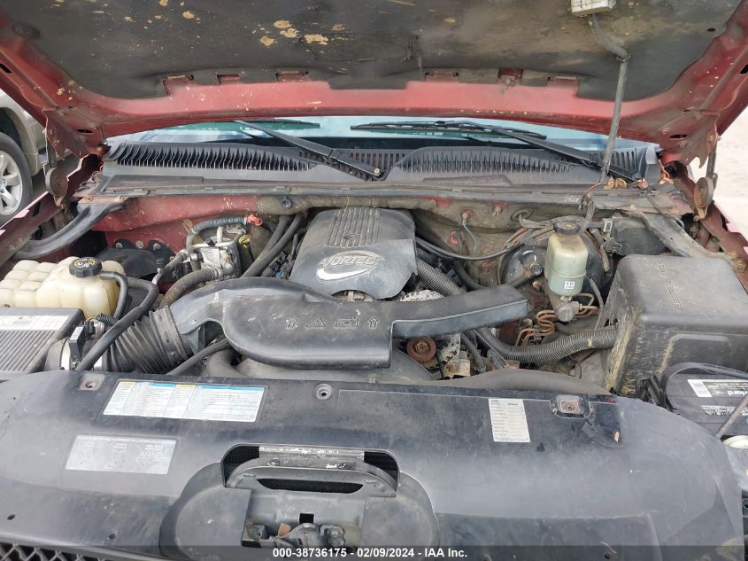 2002 Chevrolet Avalanche 1500 VIN: 3GNEK13TX2G172148 Lot: 38736175