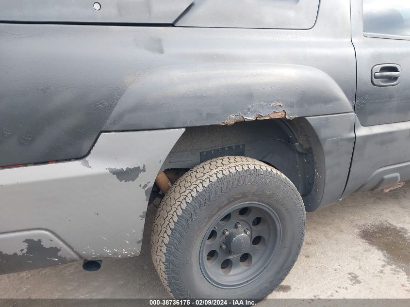 2002 Chevrolet Avalanche 1500 VIN: 3GNEK13TX2G172148 Lot: 38736175