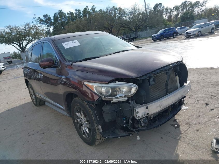 2013 Infiniti Jx35 VIN: 5N1AL0MMXDC312321 Lot: 38736242