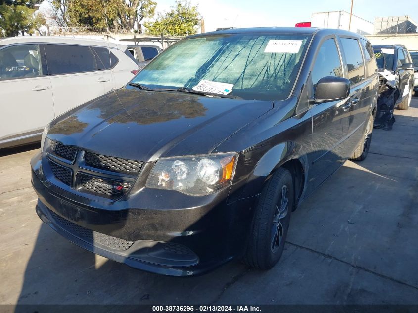 2017 Dodge Grand Caravan Se Plus VIN: 2C4RDGBG6HR563201 Lot: 38736295