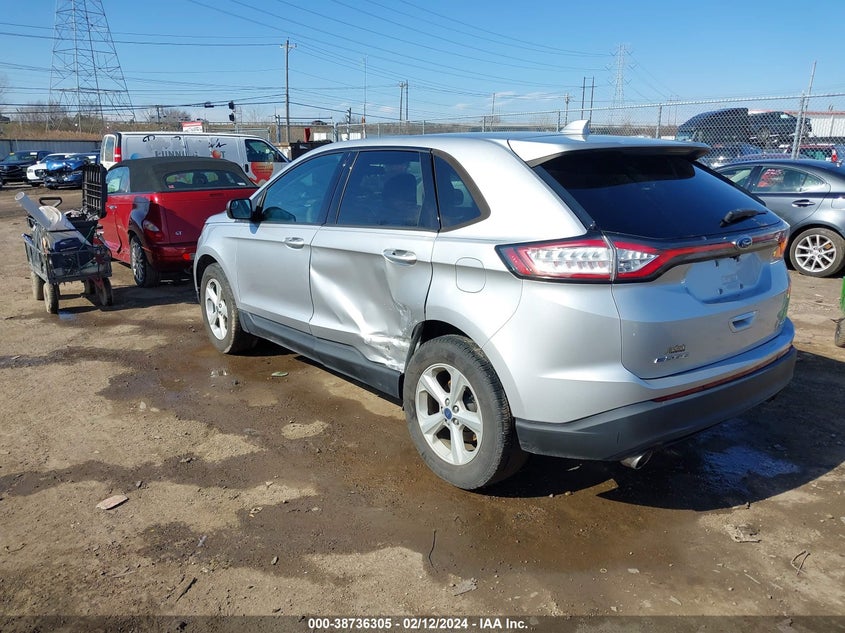 VIN 2FMPK3G98HBC15145 2017 FORD EDGE SE
