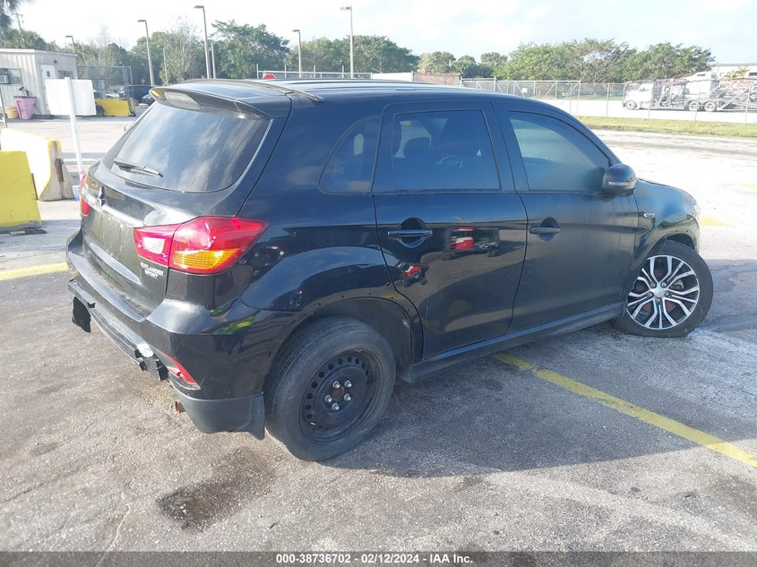 VIN JA4AP3AU3KU033017 2019 MITSUBISHI OUTLANDER SPORT 2.0 ES