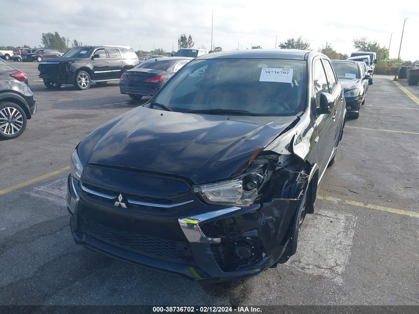 VIN JA4AP3AU3KU033017 2019 MITSUBISHI OUTLANDER SPORT 2.0 ES