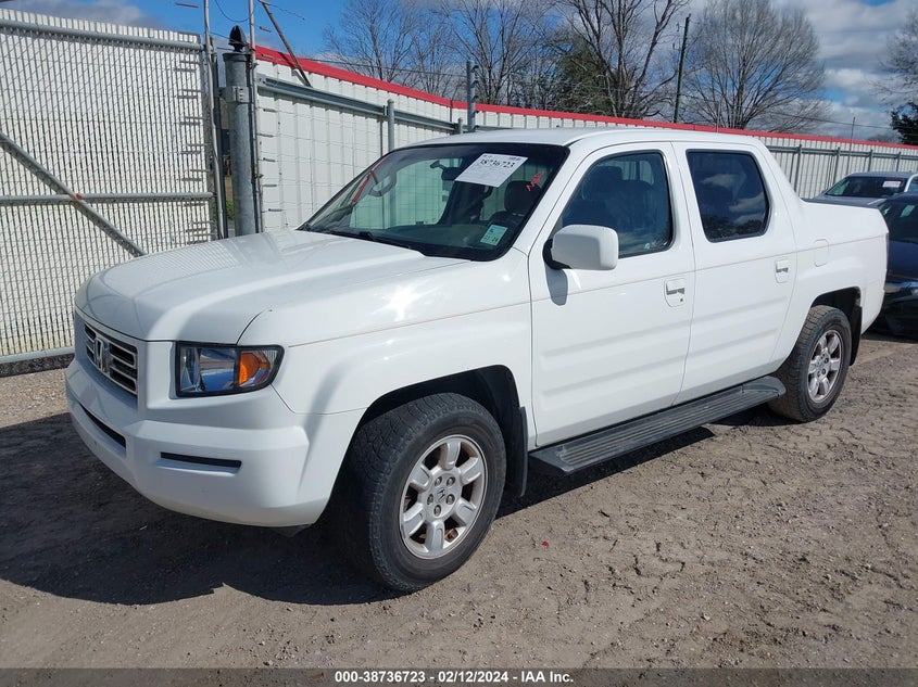 2007 HONDA RIDGELINE VIN: 2HJYK16437H529859
