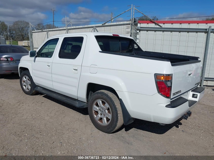 2007 HONDA RIDGELINE VIN: 2HJYK16437H529859