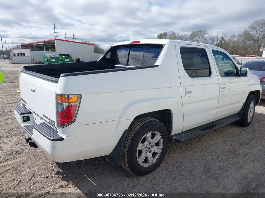 2007 HONDA RIDGELINE VIN: 2HJYK16437H529859