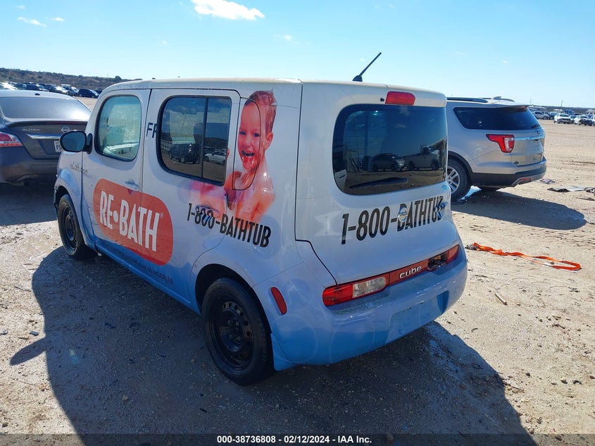 2010 Nissan Cube 1.8S VIN: JN8AZ2KR1AT152827 Lot: 38736808