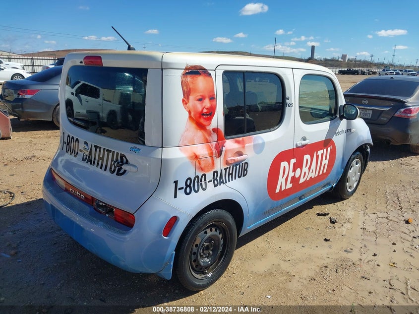 2010 Nissan Cube 1.8S VIN: JN8AZ2KR1AT152827 Lot: 38736808