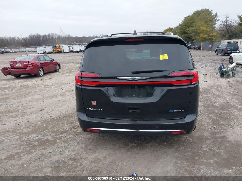 2021 Chrysler Pacifica Hybrid Limited VIN: 2C4RC1S78MR584304 Lot: 38736910