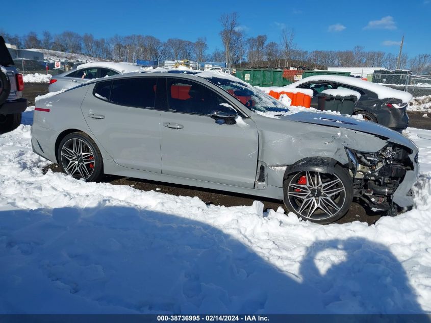 2022 Kia Stinger Gt2 VIN: KNAE55LC2N6122130 Lot: 38736995