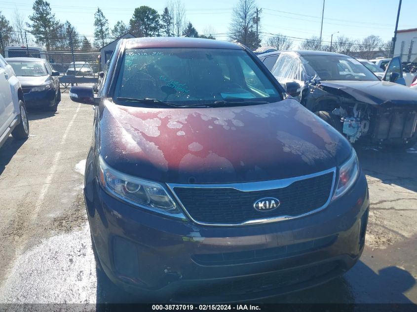 2015 Kia Sorento Lx VIN: 5XYKT3A69FG650355 Lot: 38737019