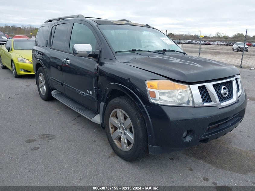 2009 Nissan Armada Le VIN: 5N1BA08D69N606248 Lot: 38737155