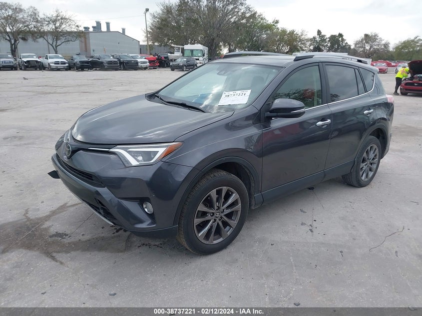 2018 TOYOTA RAV4 LIMITED - JTMYFREV8JJ182570