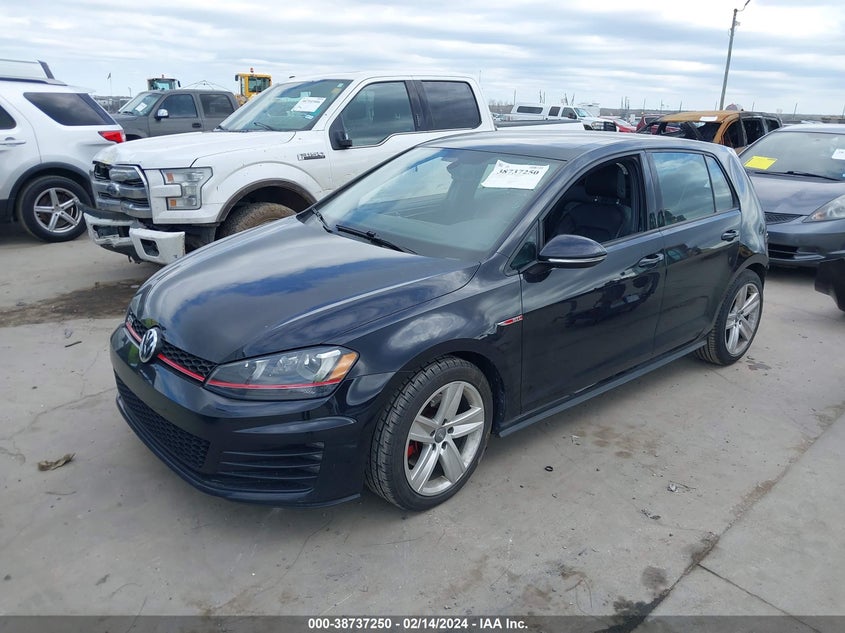 2016 VOLKSWAGEN GOLF GTI S/SE/AUTOBAHN - 3VW4T7AU0GM068242