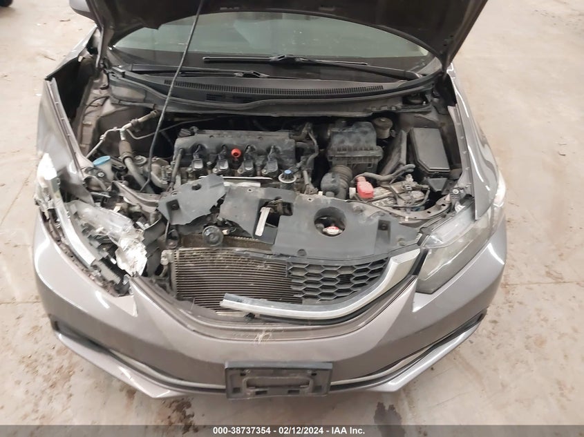 2013 HONDA CIVIC VIN: 19XFB2F51DE065956
