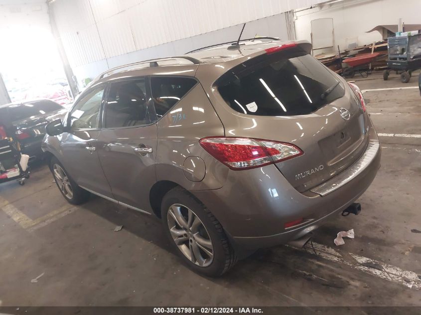 2013 Nissan Murano Le VIN: JN8AZ1MW3DW300895 Lot: 38737981