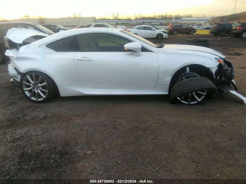 2015 Lexus Rc 350 VIN: JTHSE5BC4F5001161 Lot: 38738002