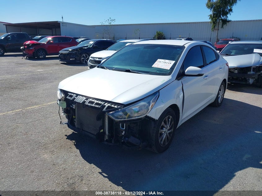 VIN 3KPC24A6XLE121633 2020 HYUNDAI ACCENT SEL