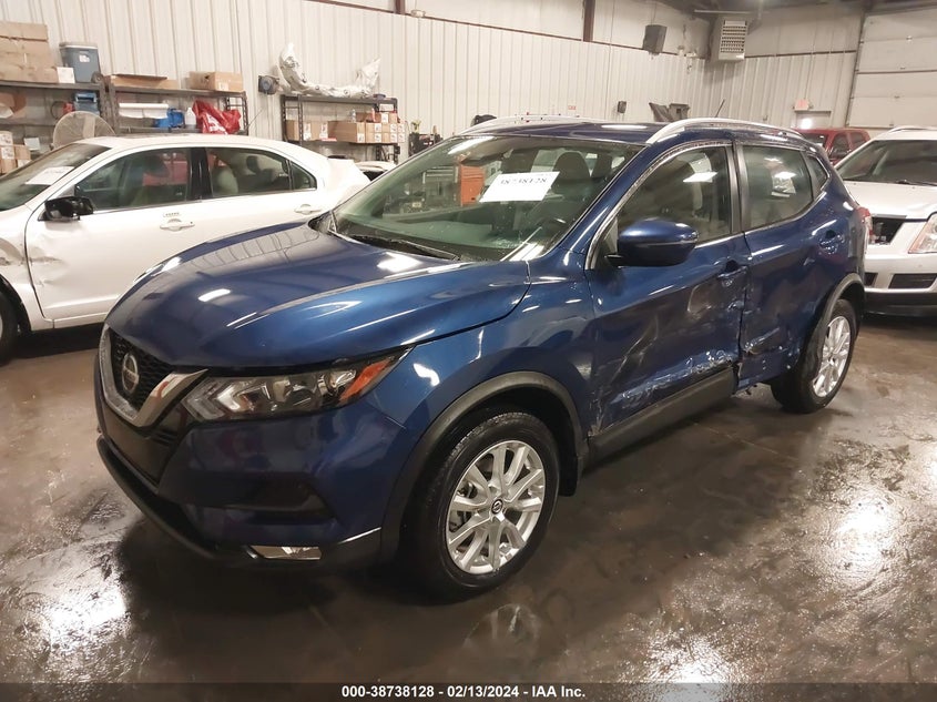 2021 NISSAN ROGUE SPORT SV AWD XTRONIC CVT - JN1BJ1BW5MW452092