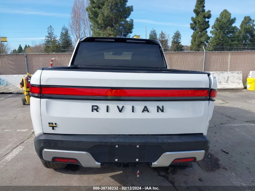 2023 Rivian R1T Adventure Quad Motor Large Pack VIN: 7FCTGAAA3PN021857 Lot: 38738232